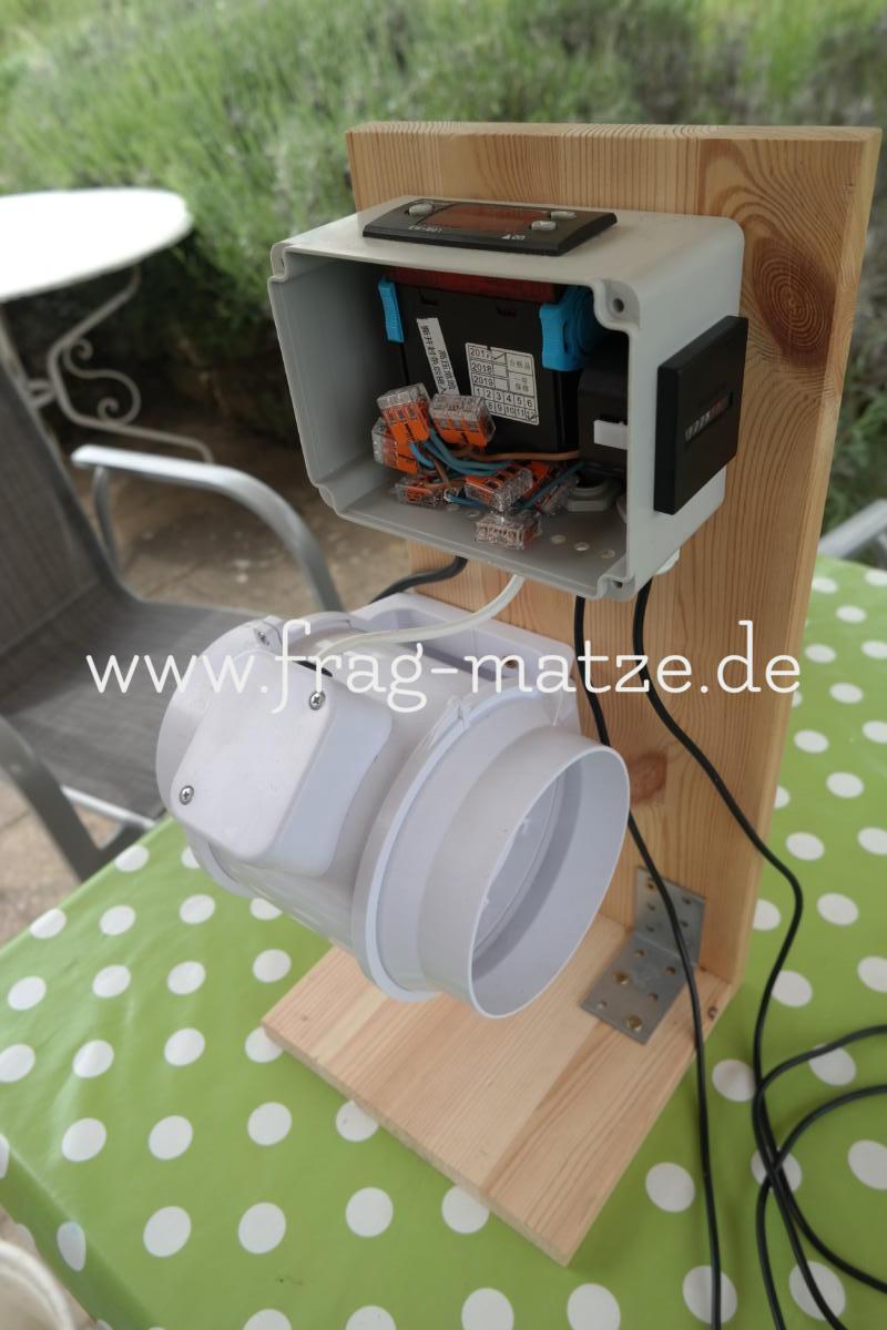 DIY Solarluftkollektor günstige Heizung fürs Gartenhaus fragmatze.de